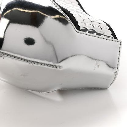 Christian Louboutin Sequin Xili 100 Disco Ball Sandal Pumps 36.5 Silver 13 of 15