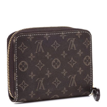 Louis Vuitton Monogram Idylle Zippy Coin Purse Fusain 3 of 12