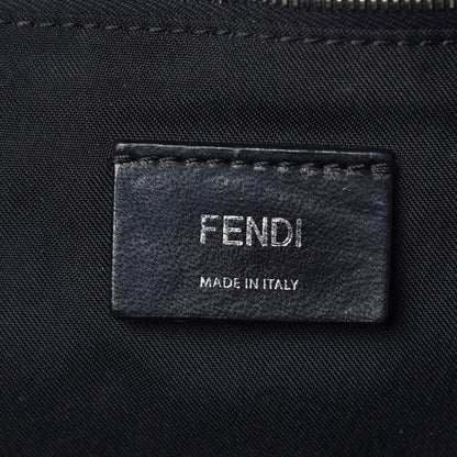 Fendi Nylon Vitello Liberty Metal Monster Eyes Rounded Backpack Tempesta 6 of 16