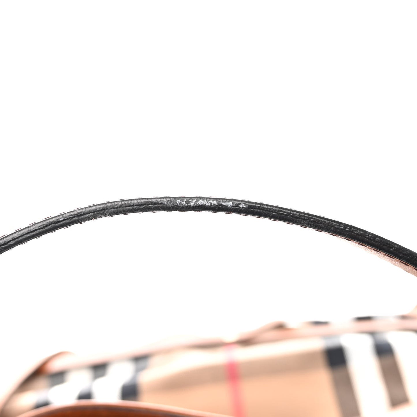 House Check Bridle Calfskin Medium Gosford Hobo Dark Tan