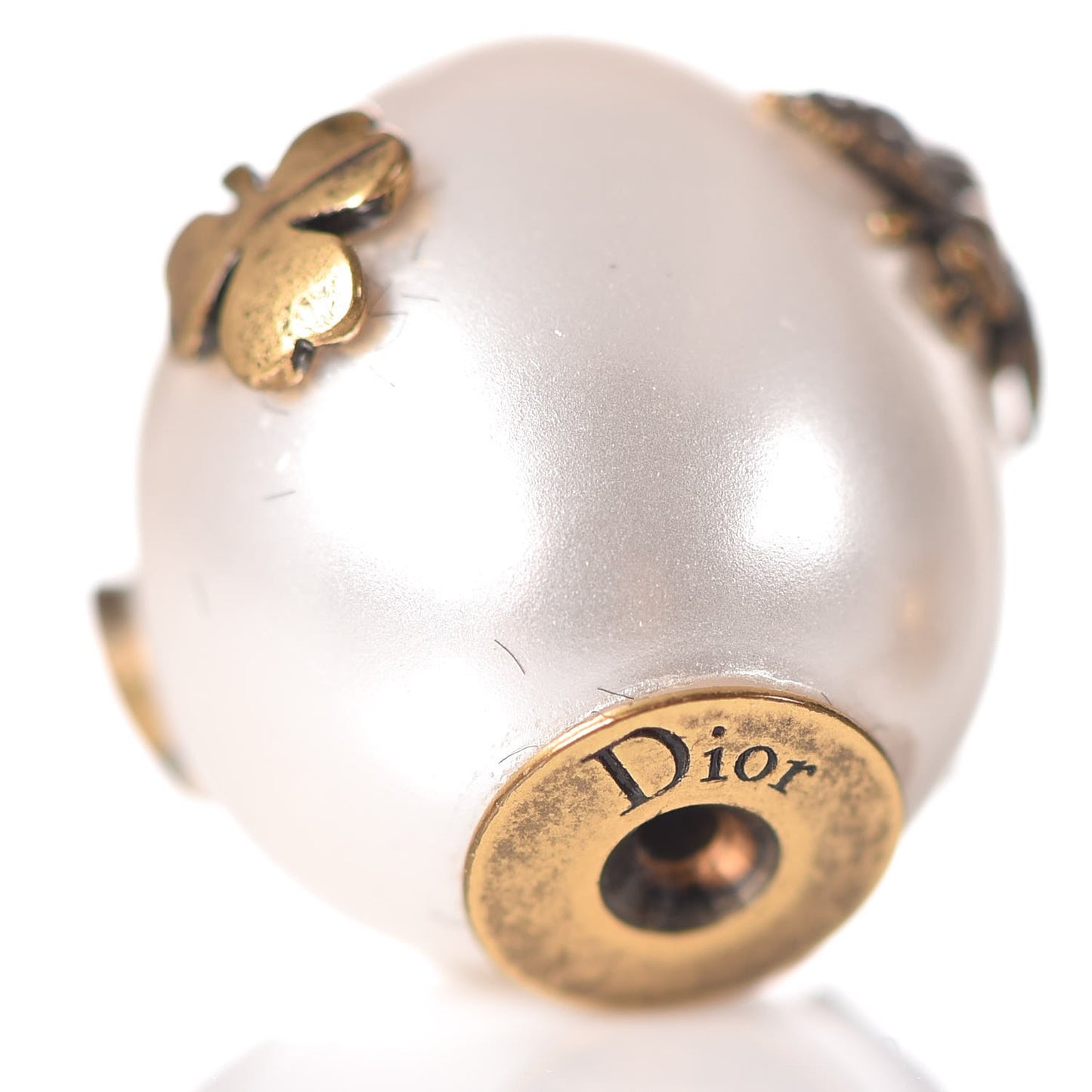 Pearl Crystal Mise En Dior Tribal Earrings