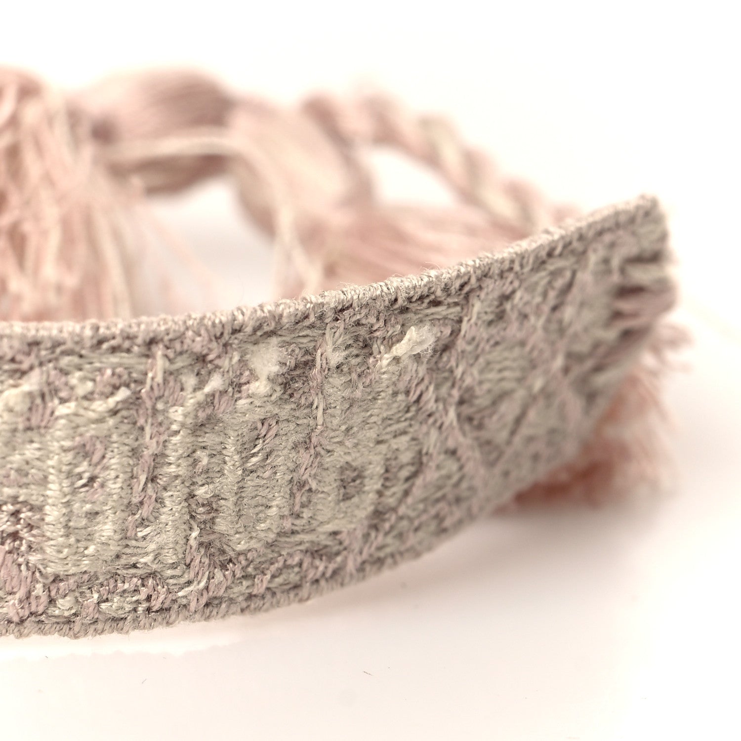 Christian Dior Woven Cotton J'Adior Friendship Bracelet Set Pink 4 of 5