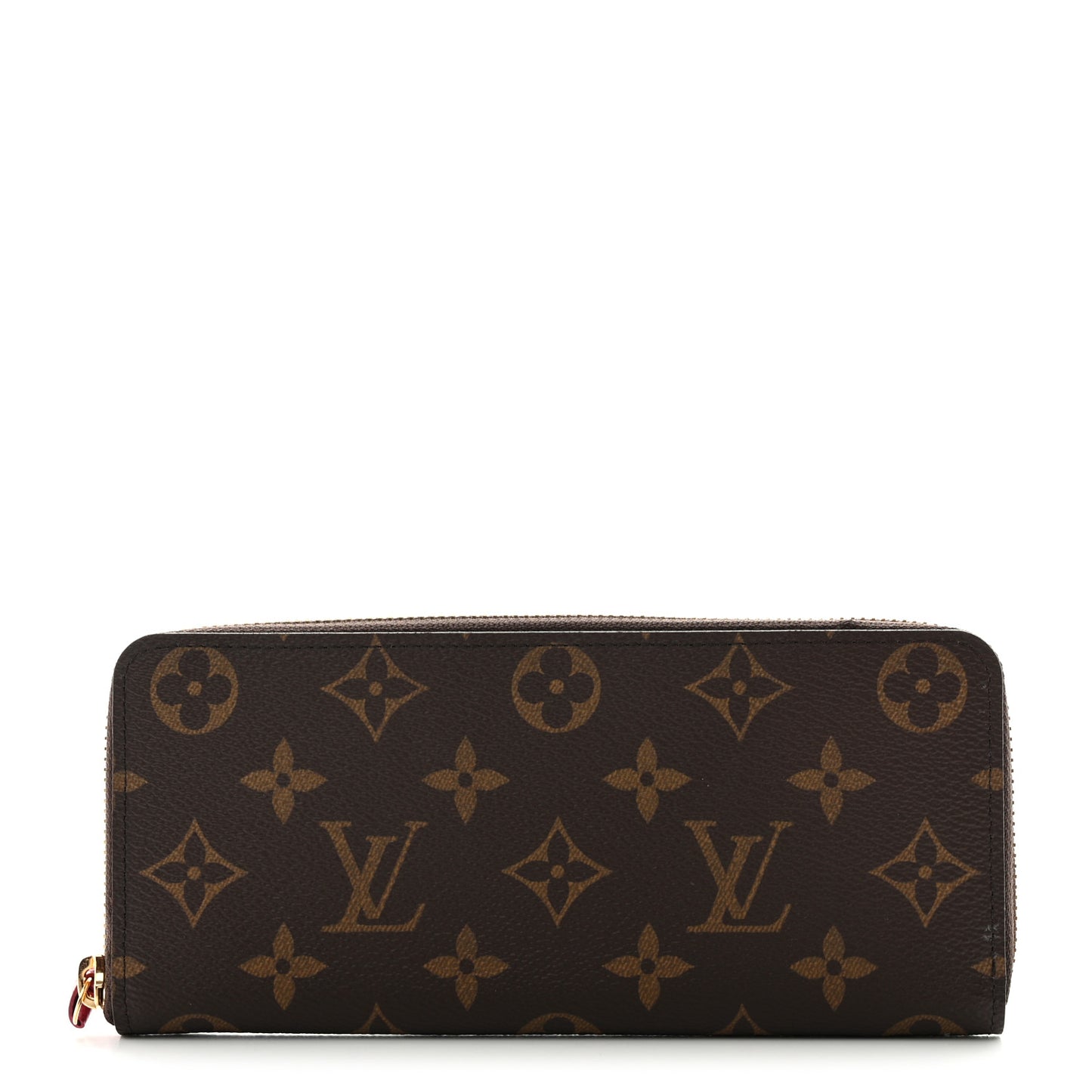 Monogram Clemence Wallet Fuchsia