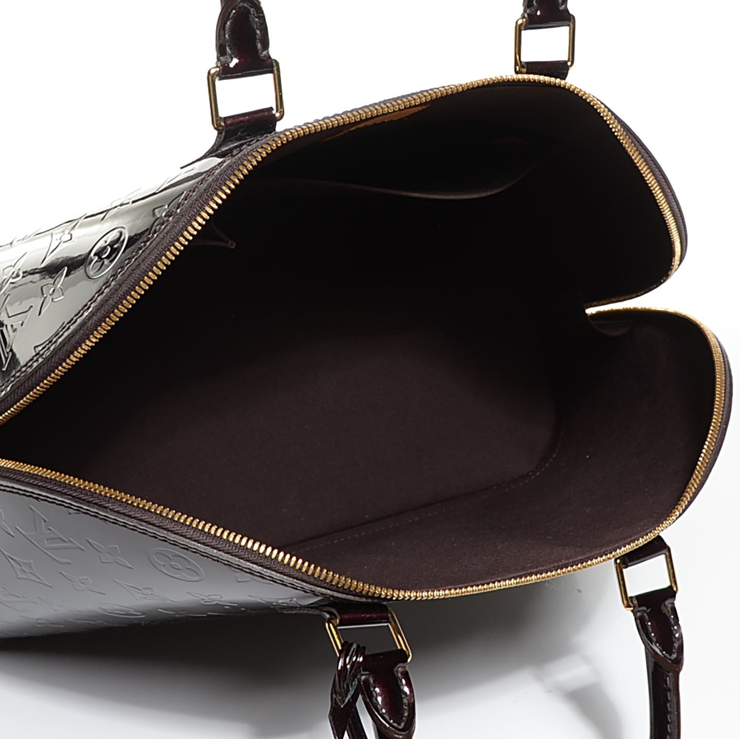 Louis Vuitton Vernis Alma GM Amarante 5 of 7