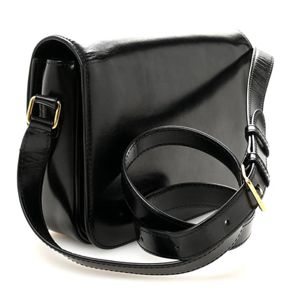 Celine Shiny Calfskin Medium Triomphe Black 3 of 10