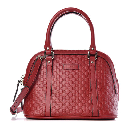 Gucci Soft Microguccissima Mini Dome Bag Rosso 1 of 9
