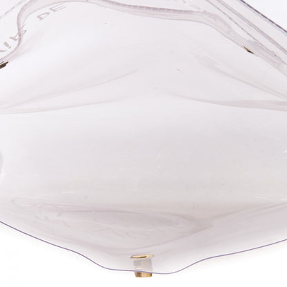 Hermes Vinyl Souvenir De L'Exposition Kelly Transparent 4 of 9