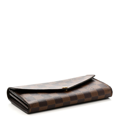 Louis Vuitton Damier Ebene Sarah Wallet NM 4 of 16