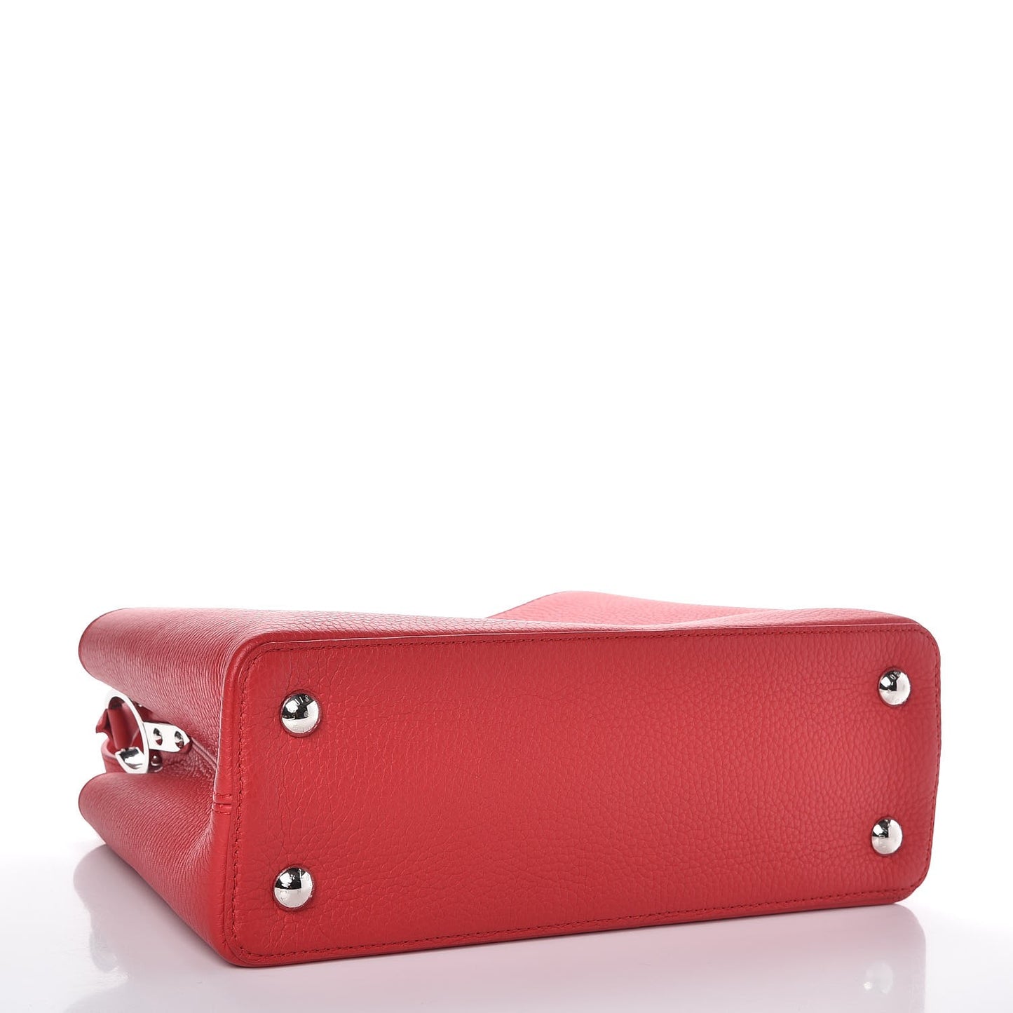 Taurillon Capucines PM Rubis