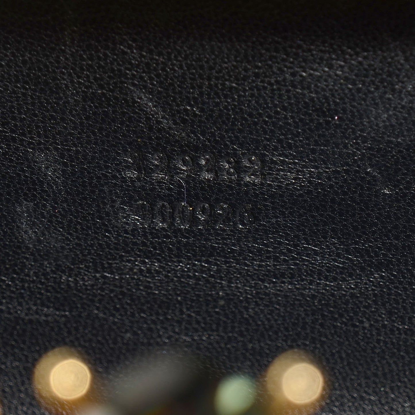 Calfskin Studded Skull Knuckle Box Clutch Black