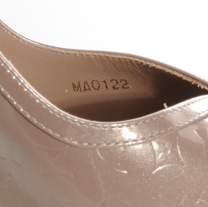 Louis Vuitton Vernis Tamara Slingback Pumps Heels 39 Rose Poudre 6 of 8