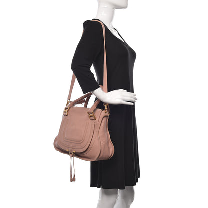 Chloe Calfskin Medium Marcie Satchel Anemone Pink 2 of 11