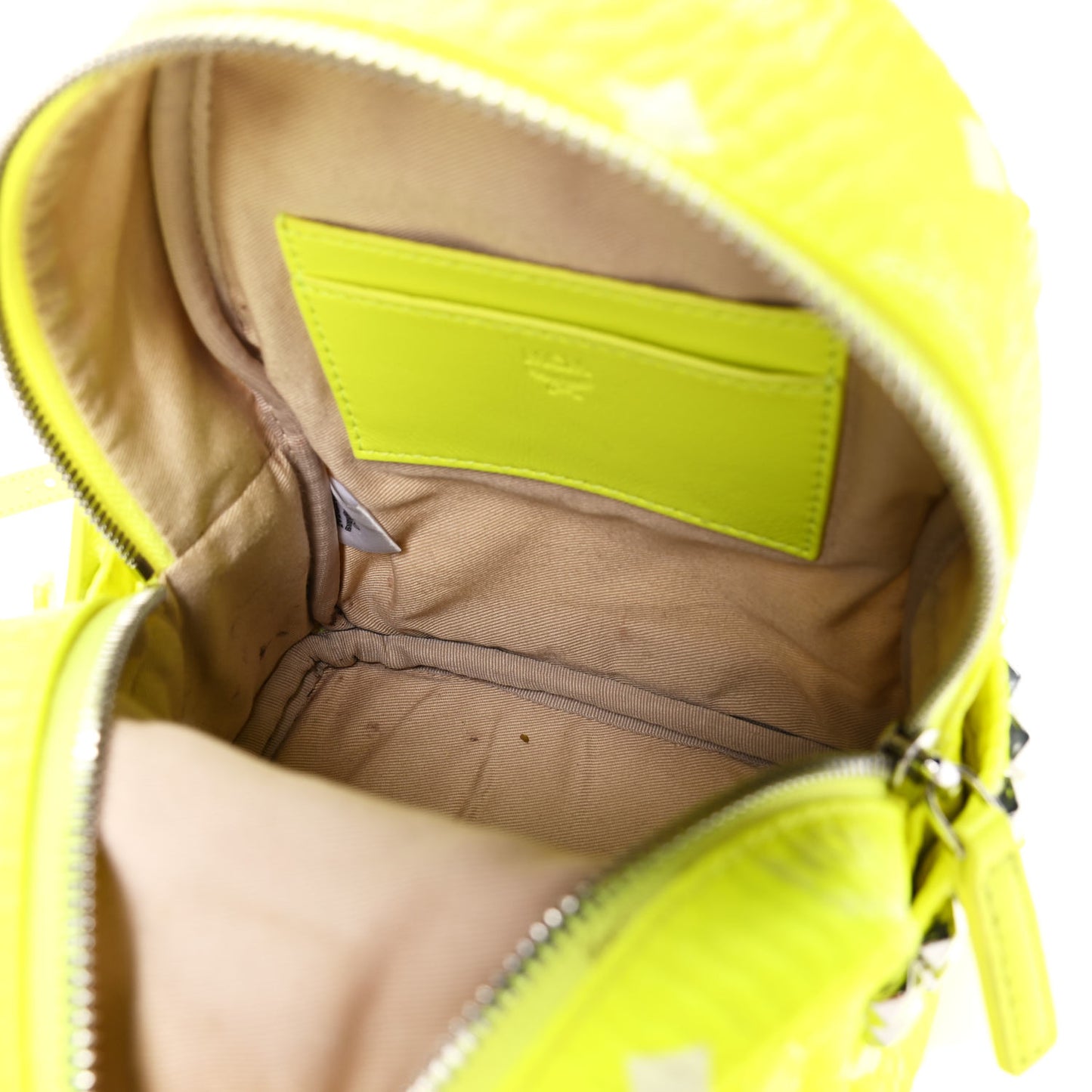 Visetos Side Stud X-Mini Stark Bebe Boo Backpack Neon Yellow