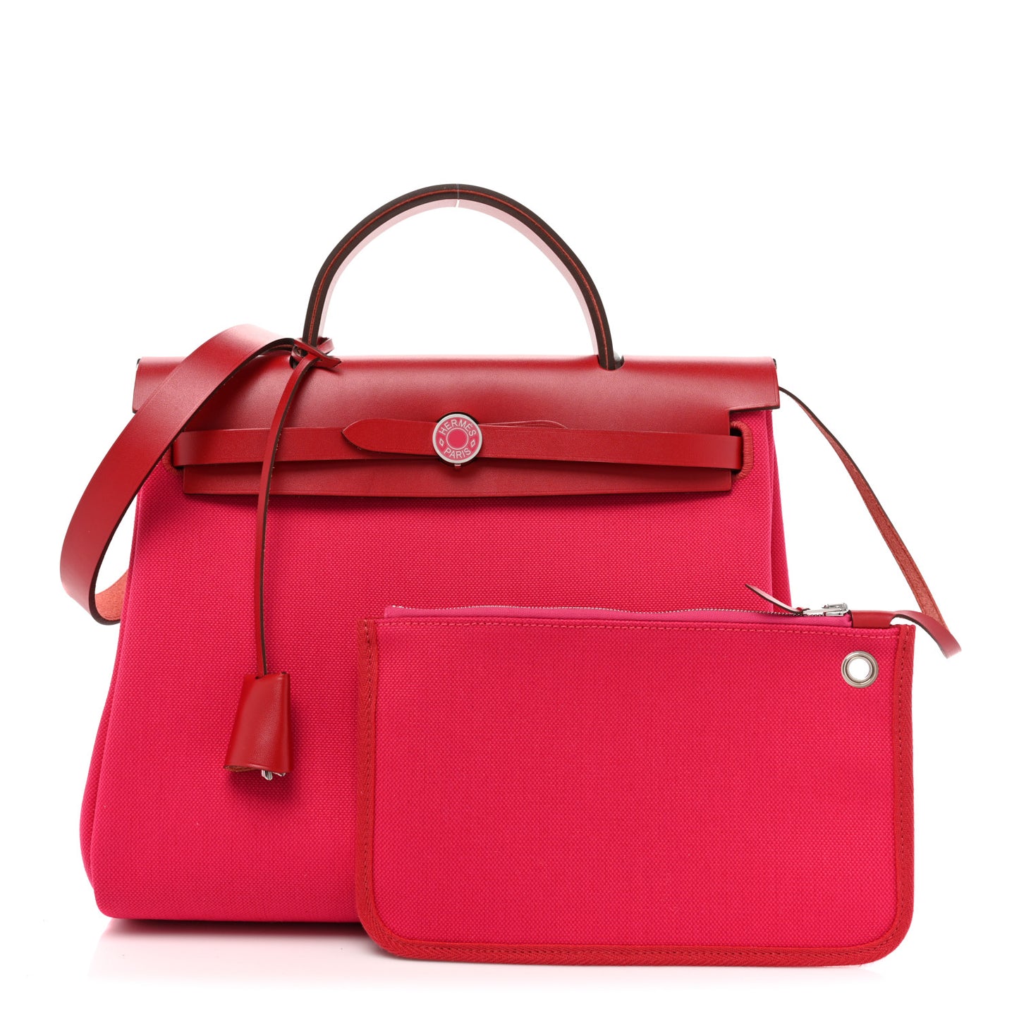 Toile Militaire Vache Hunter Laque Herbag Zip Retourne 31 PM Rose Mexico Rouge Piment