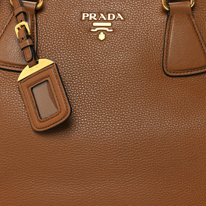 Prada Vitello Phenix Shoulder Bag Cannella 7 of 11