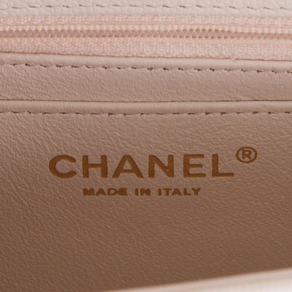 Chanel Caviar Quilted Mini Square Flap White 6 of 7