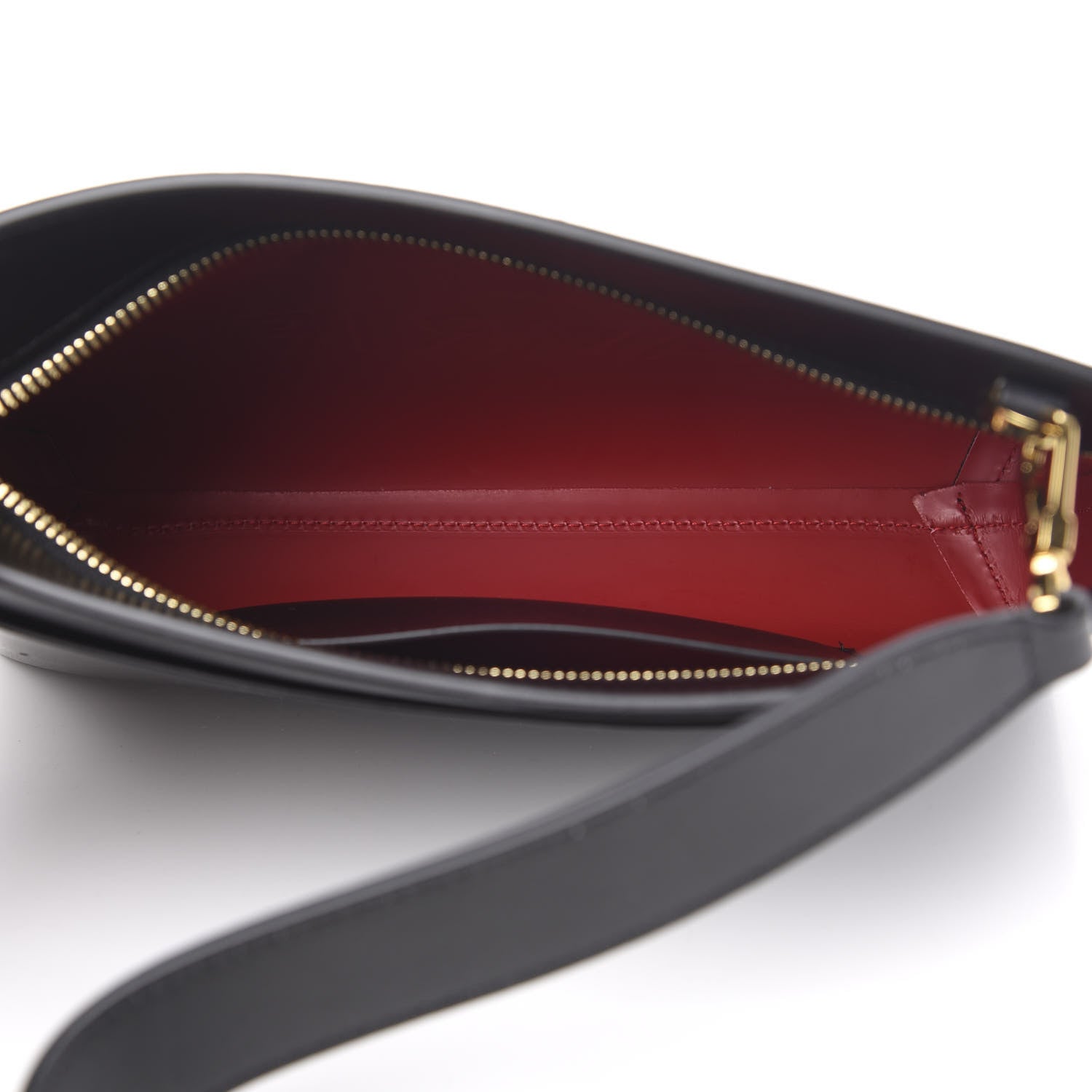 Mansur Gavriel Calfskin Logo Debossed Bag Black 5 of 10