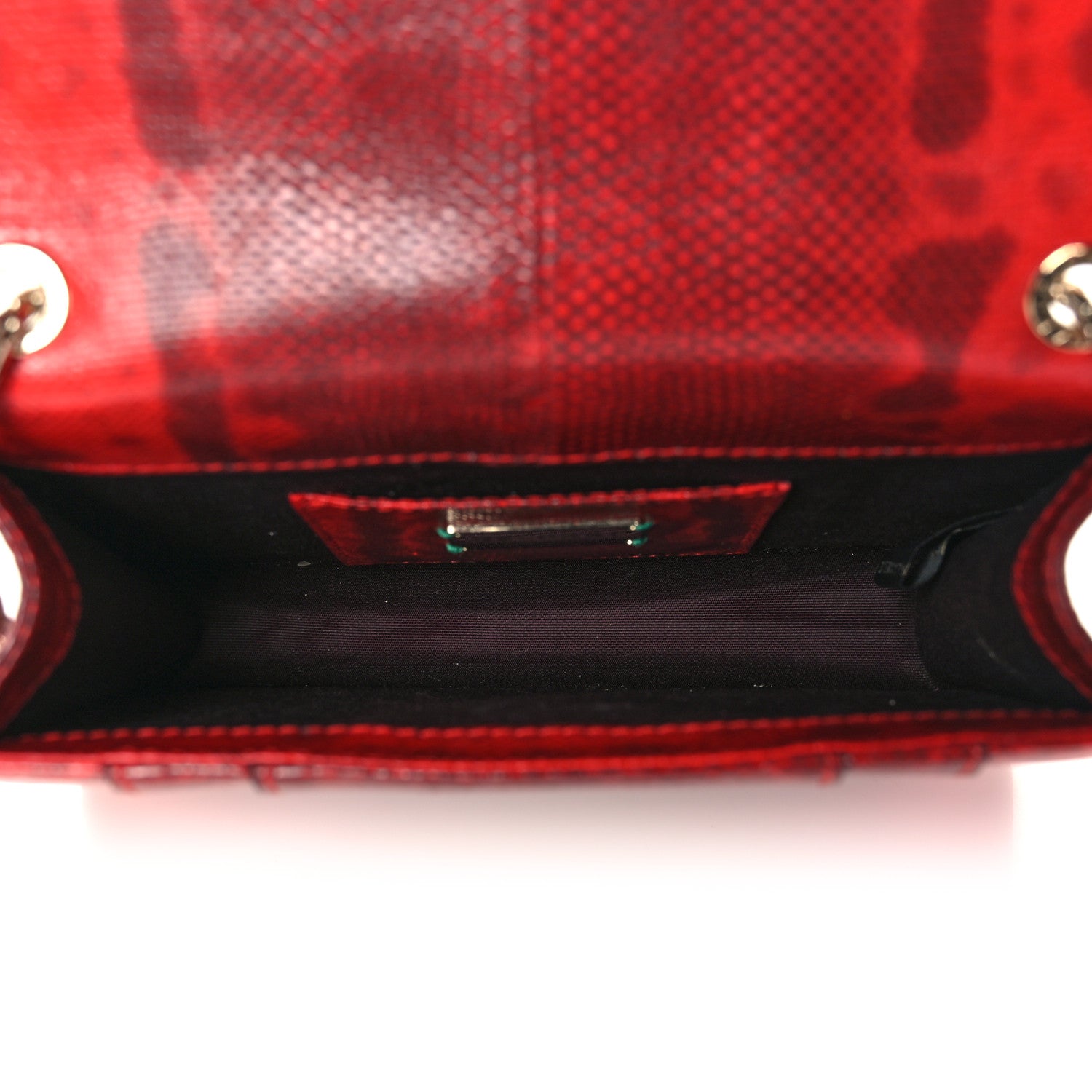 Bulgari Karung Serpenti Forever Crossbody Red 8 of 11