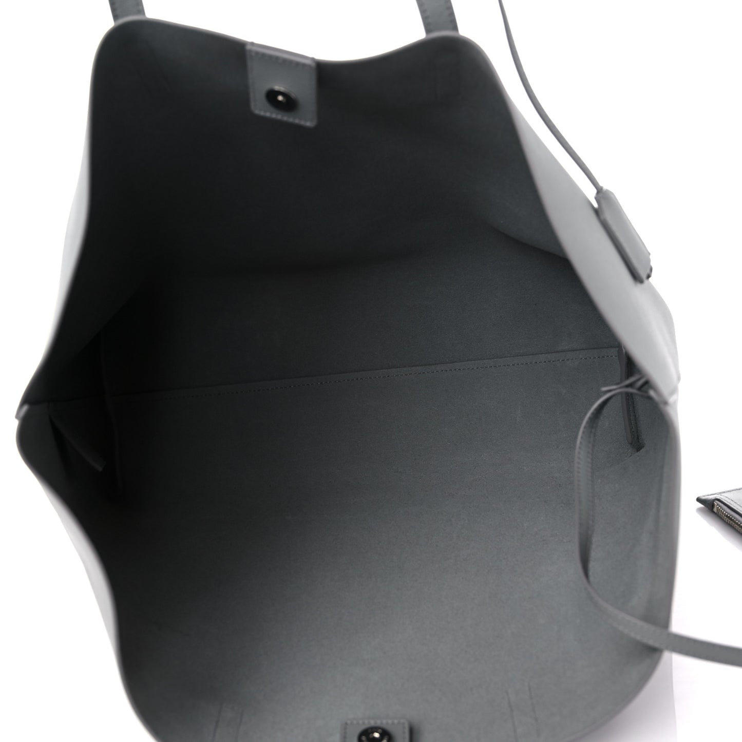 Calfskin Large Shopping Tote Granite