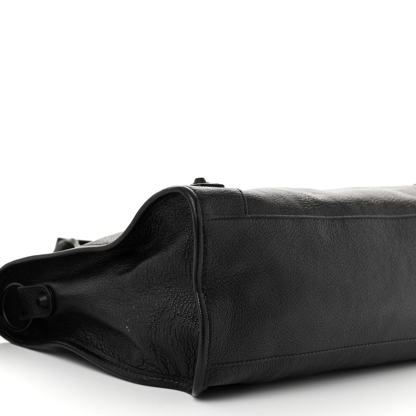 Chevre Black Metallic Edge Hardware City Black