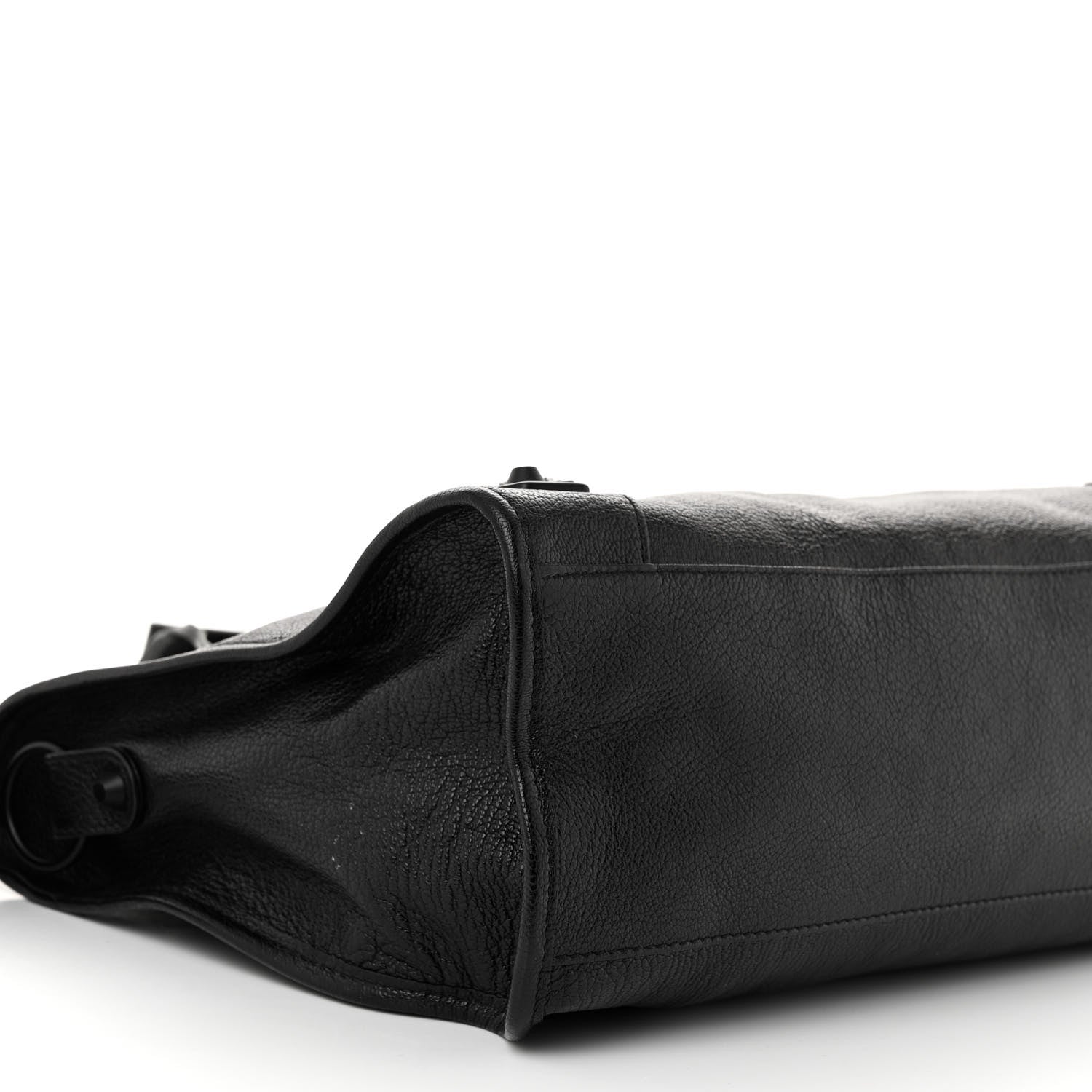 Balenciaga Chevre Black Metallic Edge Hardware City Black 9 of 10