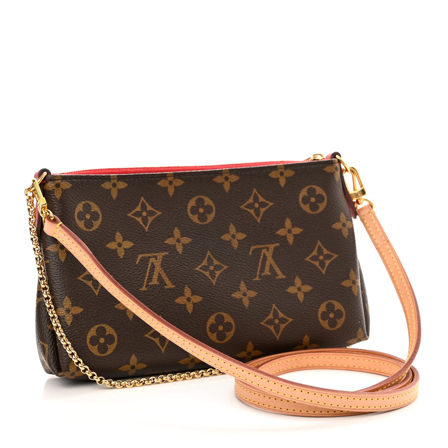 Monogram Pallas Clutch Cherry