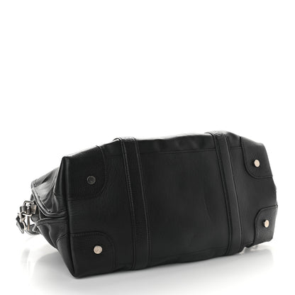 Proenza Schouler Calfskin Top Handle Satchel Bag Black 3 of 9