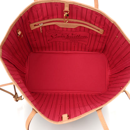 Louis Vuitton Monogram My LV Heritage Neverfull MM Fuchsia Orange 6 of 14