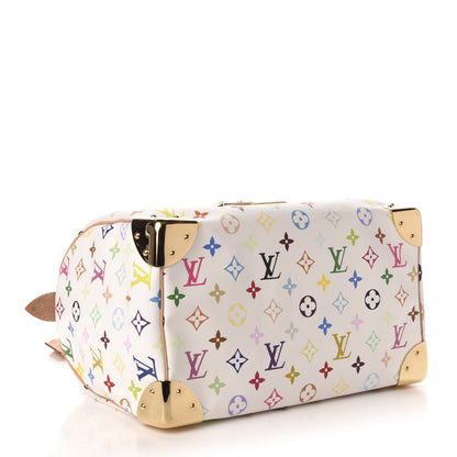 Louis Vuitton Monogram Multicolor Speedy 30 White 4 of 9