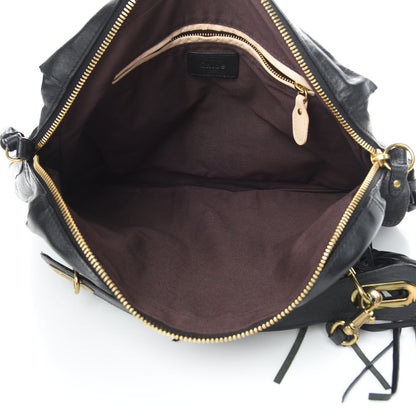 Chloe Calfskin Large Paraty Black 5 of 13