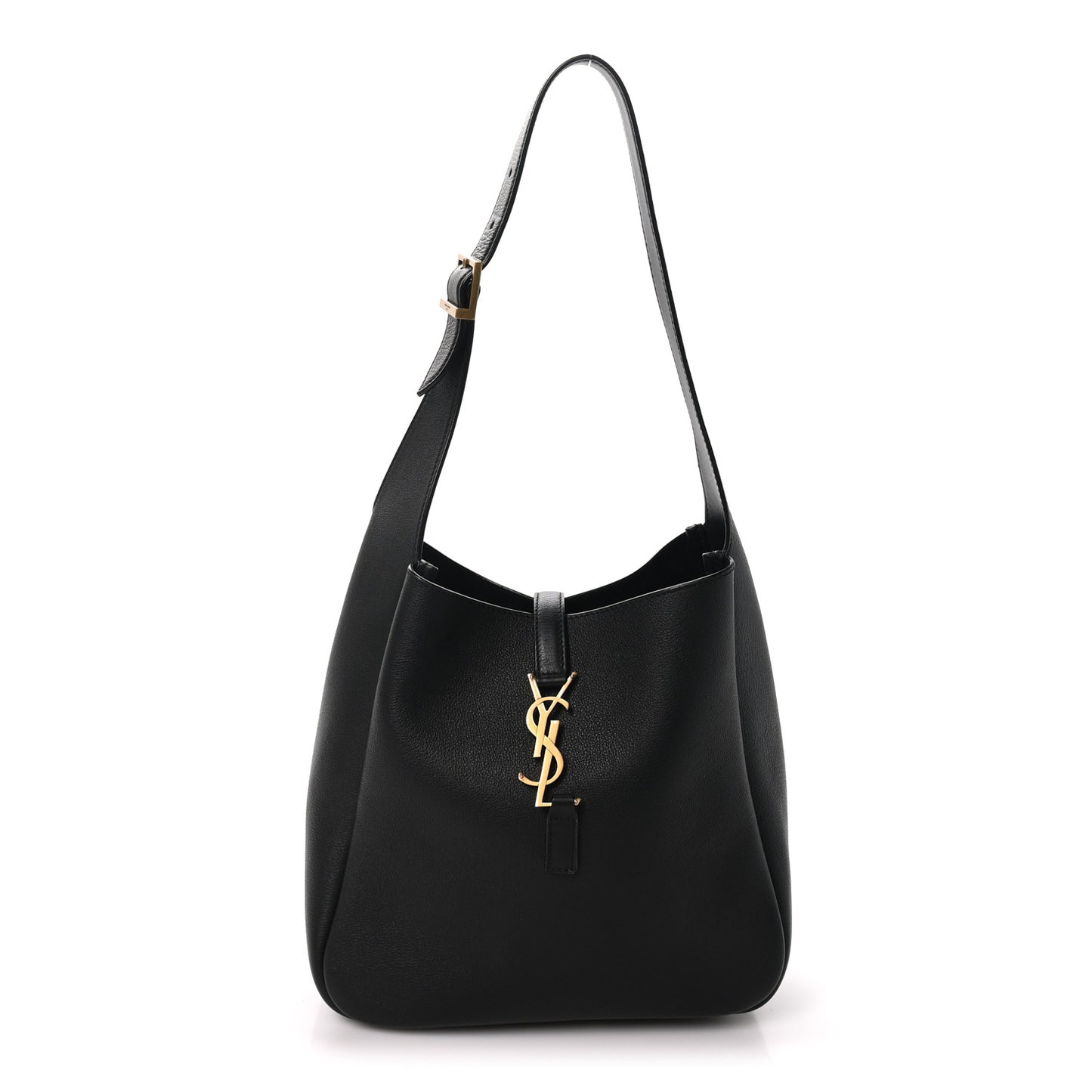 Smooth Calfskin Small Le 5 A 7 Soft Hobo Black