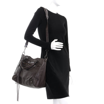 Balenciaga Agneau Classic Hardware Velo Charbon 2 of 12