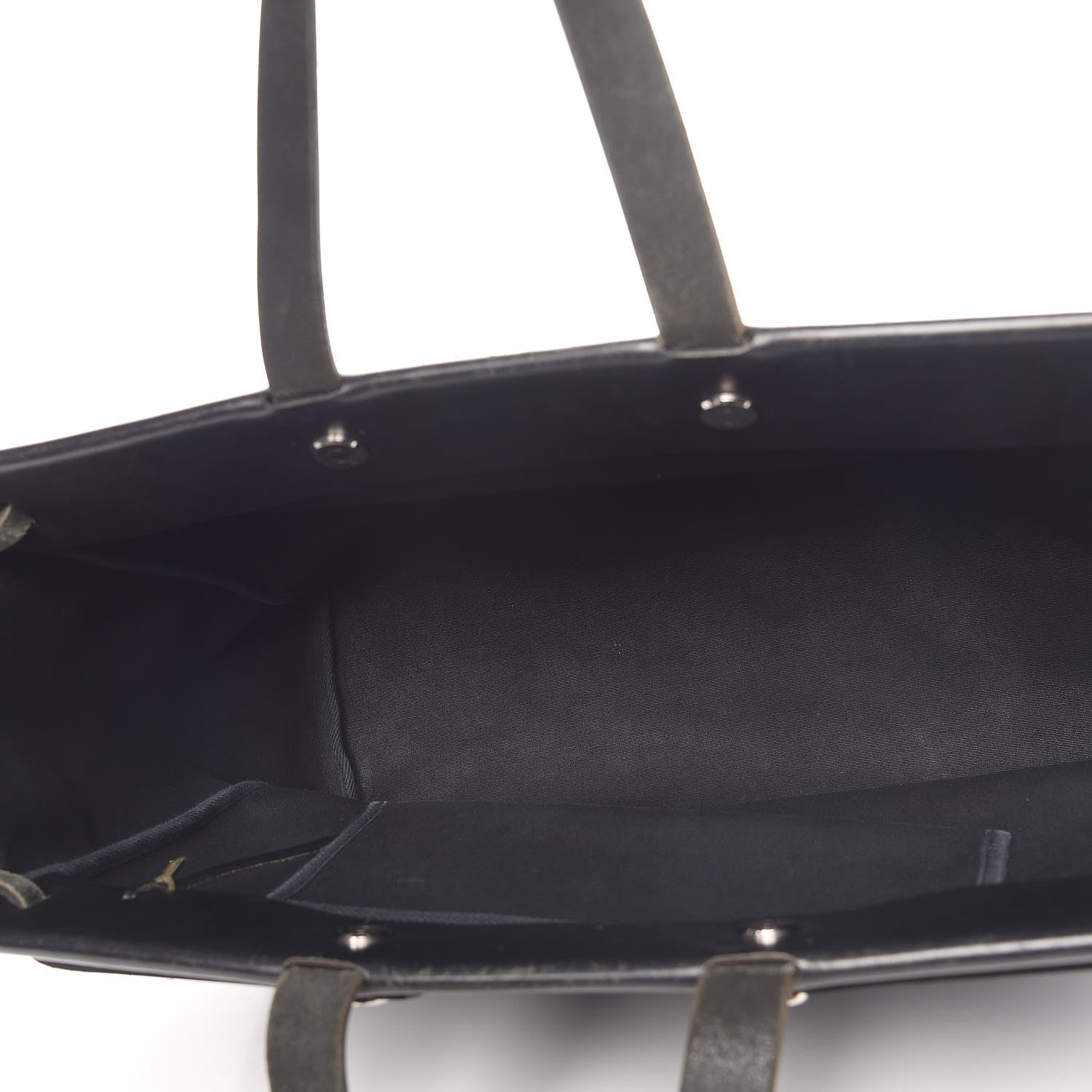 Hermes Toile Vache Hunter Herbag Cabas MM Black 6 of 28