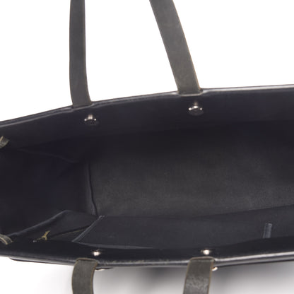 Hermes Toile Vache Hunter Herbag Cabas MM Black 6 of 28