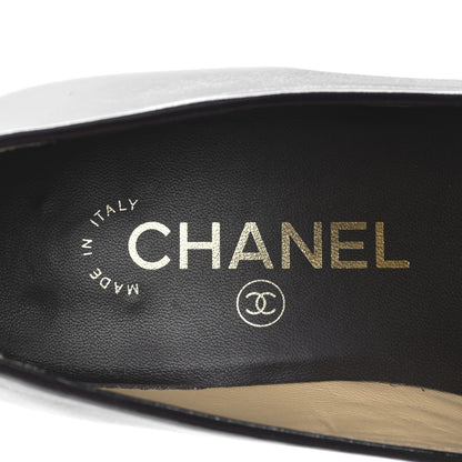 Chanel Calfskin Metal CC Mocassin Loafers 36 Dark Brown 7 of 8