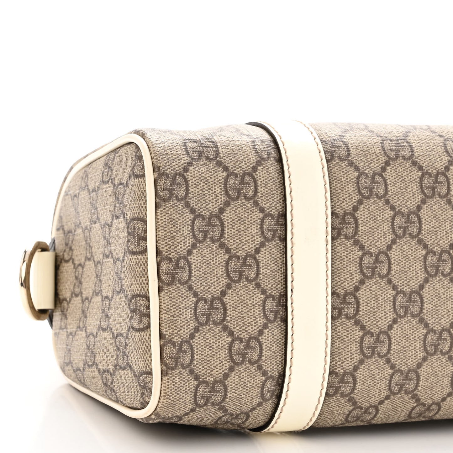 GG Plus Monogram Small Joy Boston White