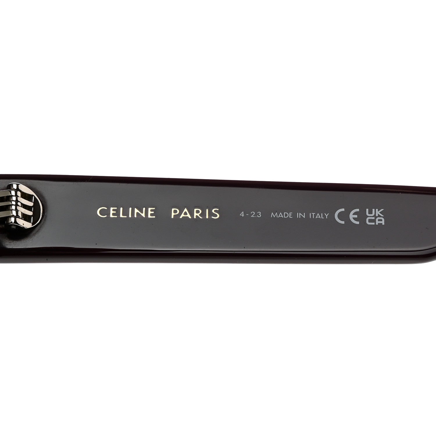 Celine Acetate Triomphe 01 Sunglasses CL 40194U Burgundy 6 of 7
