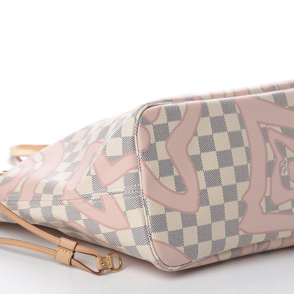 Louis Vuitton Damier Azur Tahitienne Neverfull MM 5 of 8