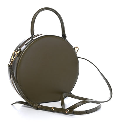 Mansur Gavriel Calfskin Circle Crossbody Bag Olive 2 of 5