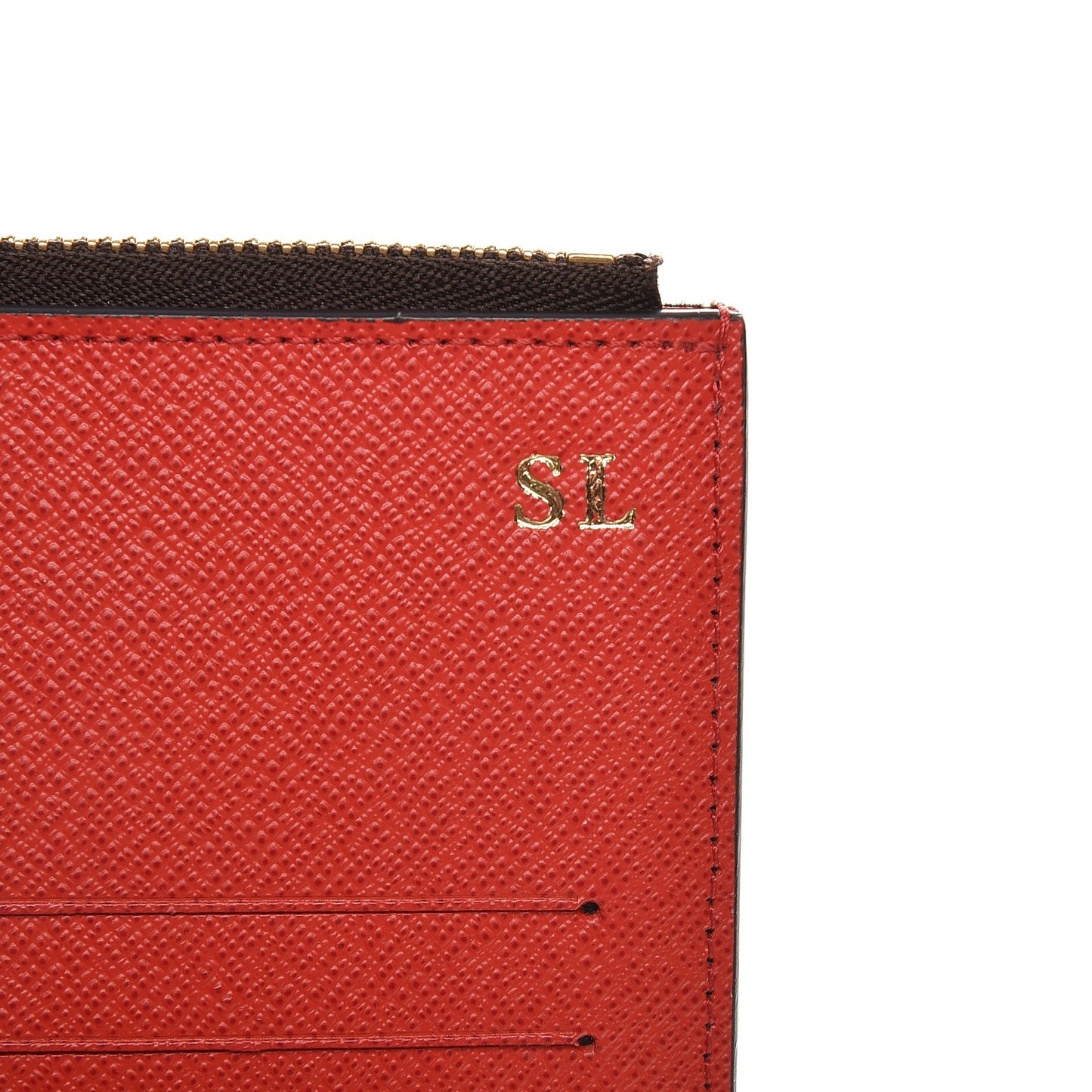 Monogram Adele Wallet Coquelicot