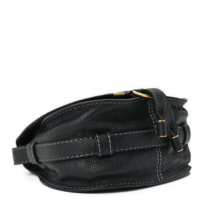 Chloe Calfskin Mini Marcie Round Crossbody Bag Black 4 of 12