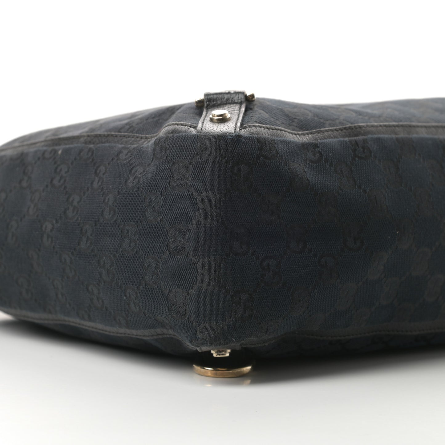 Monogram Large Abbey Tote Black
