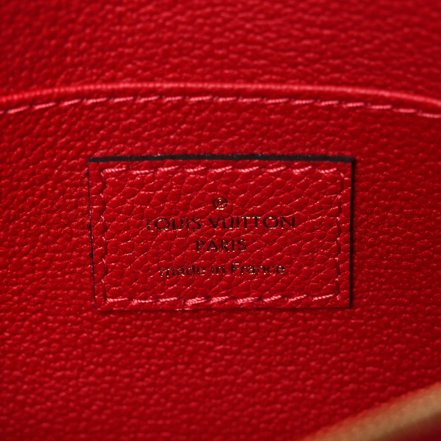 Louis Vuitton Empreinte Cosmetic Pouch Scarlet 6 of 8