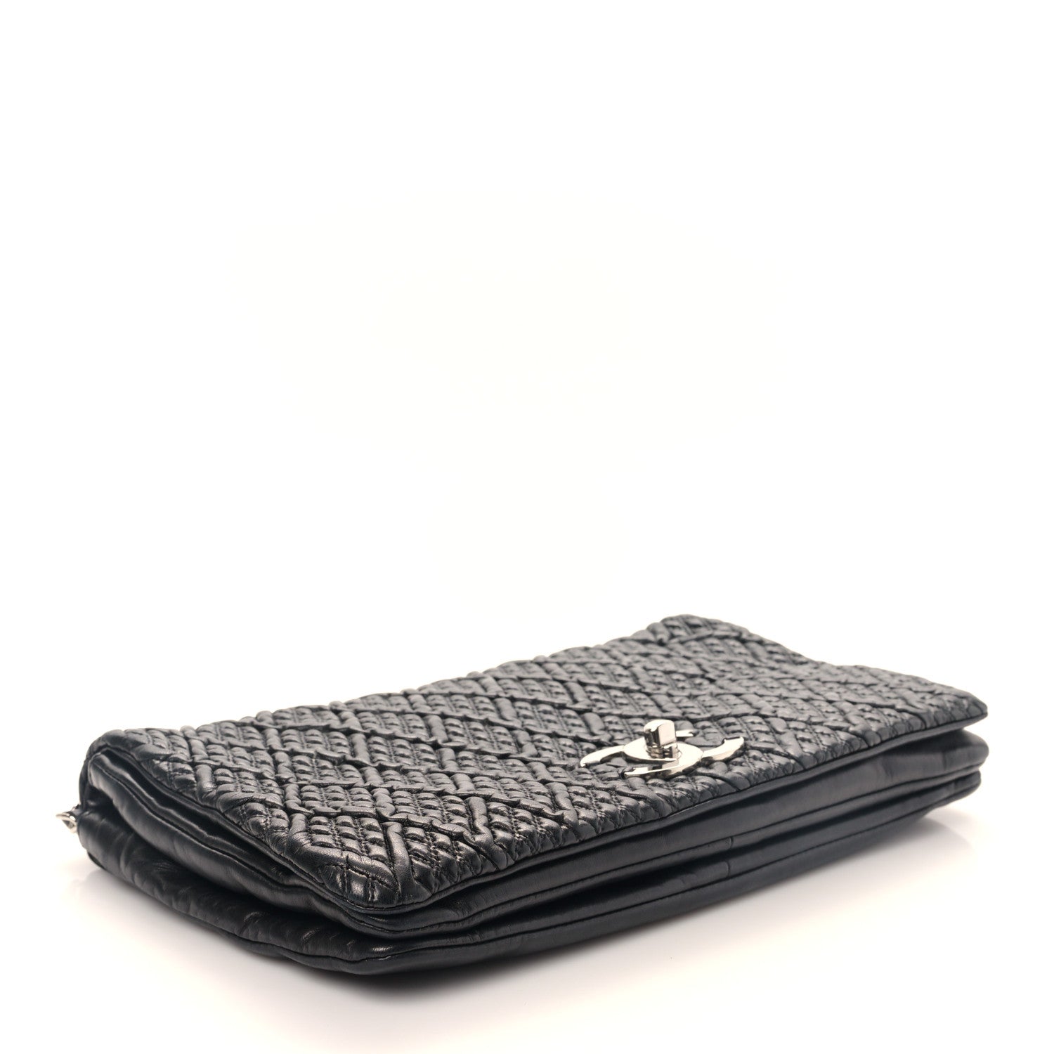 Chanel Lambskin Astrakan Single Flap Black 4 of 9