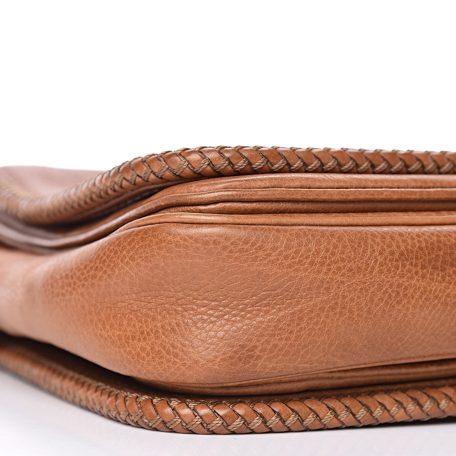 Gucci Grained Calfskin Medium Marrakech Flap Messenger Bag Brown 9 of 12