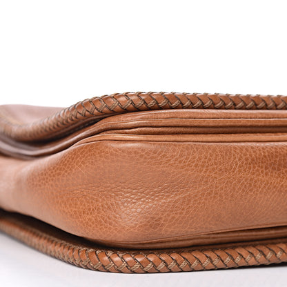 Gucci Grained Calfskin Medium Marrakech Flap Messenger Bag Brown 9 of 12