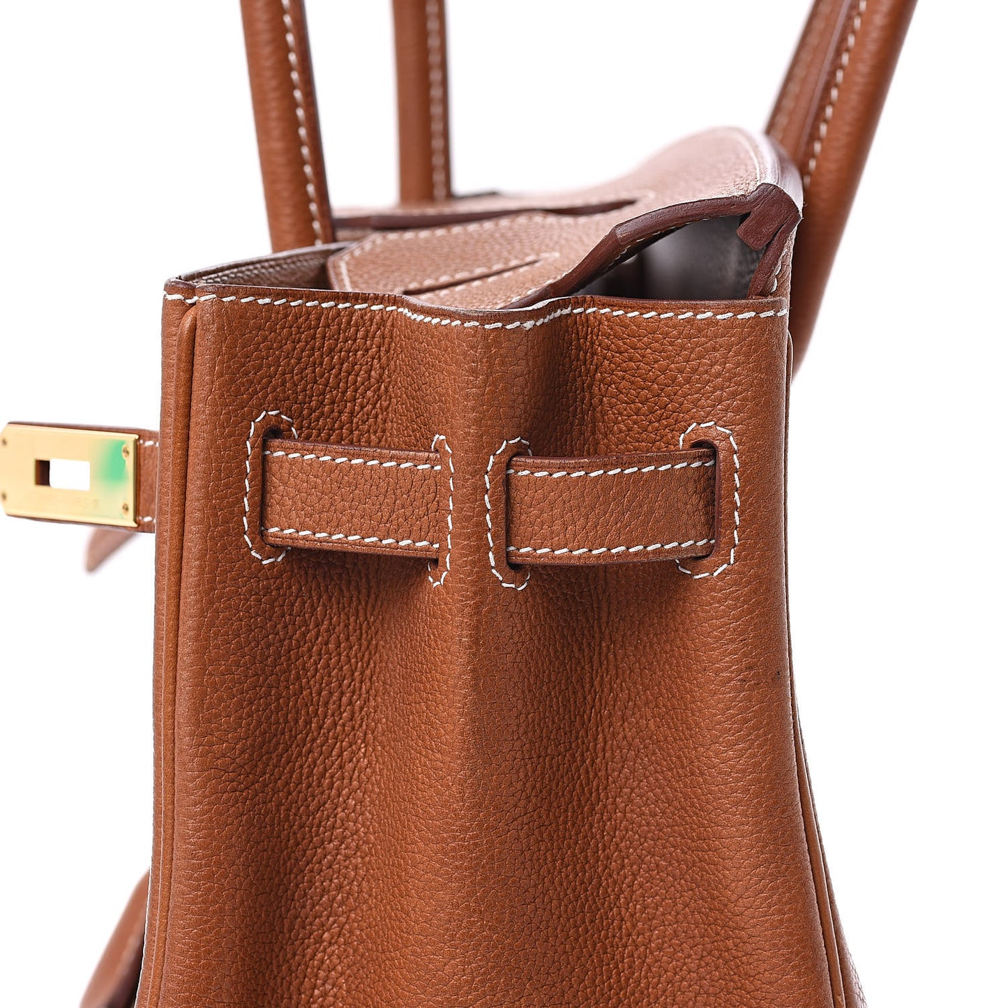 Natural Barenia Faubourg Birkin 30 Fauve