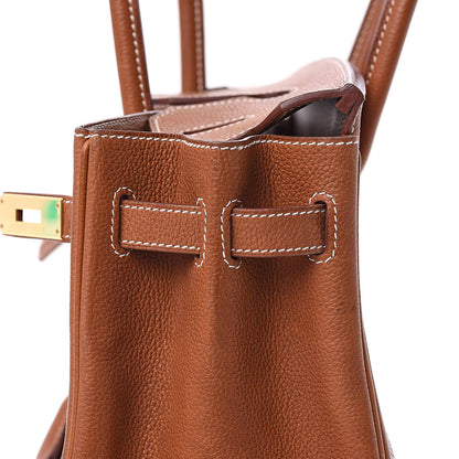 Hermes Natural Barenia Faubourg Birkin 30 Fauve 23 of 34