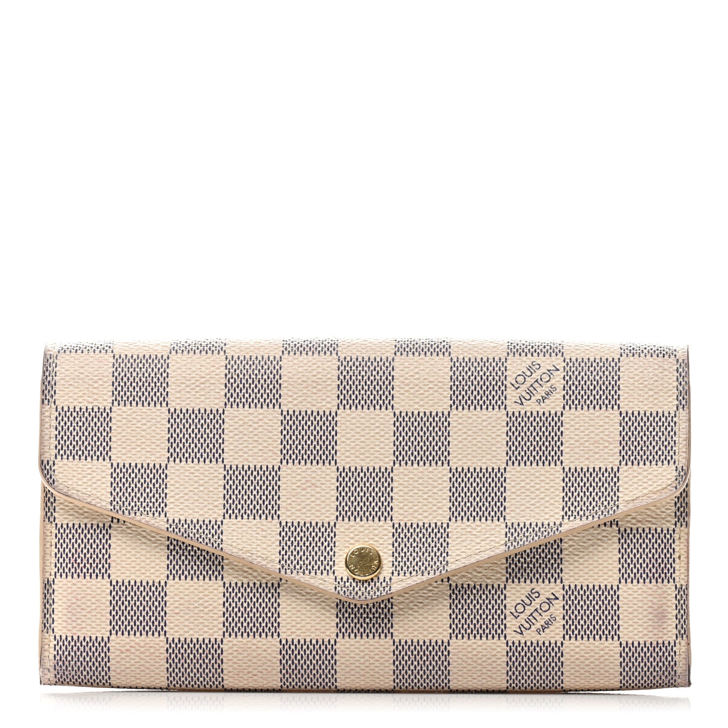 Louis Vuitton Damier Azur Sarah Wallet NM 1 of 9