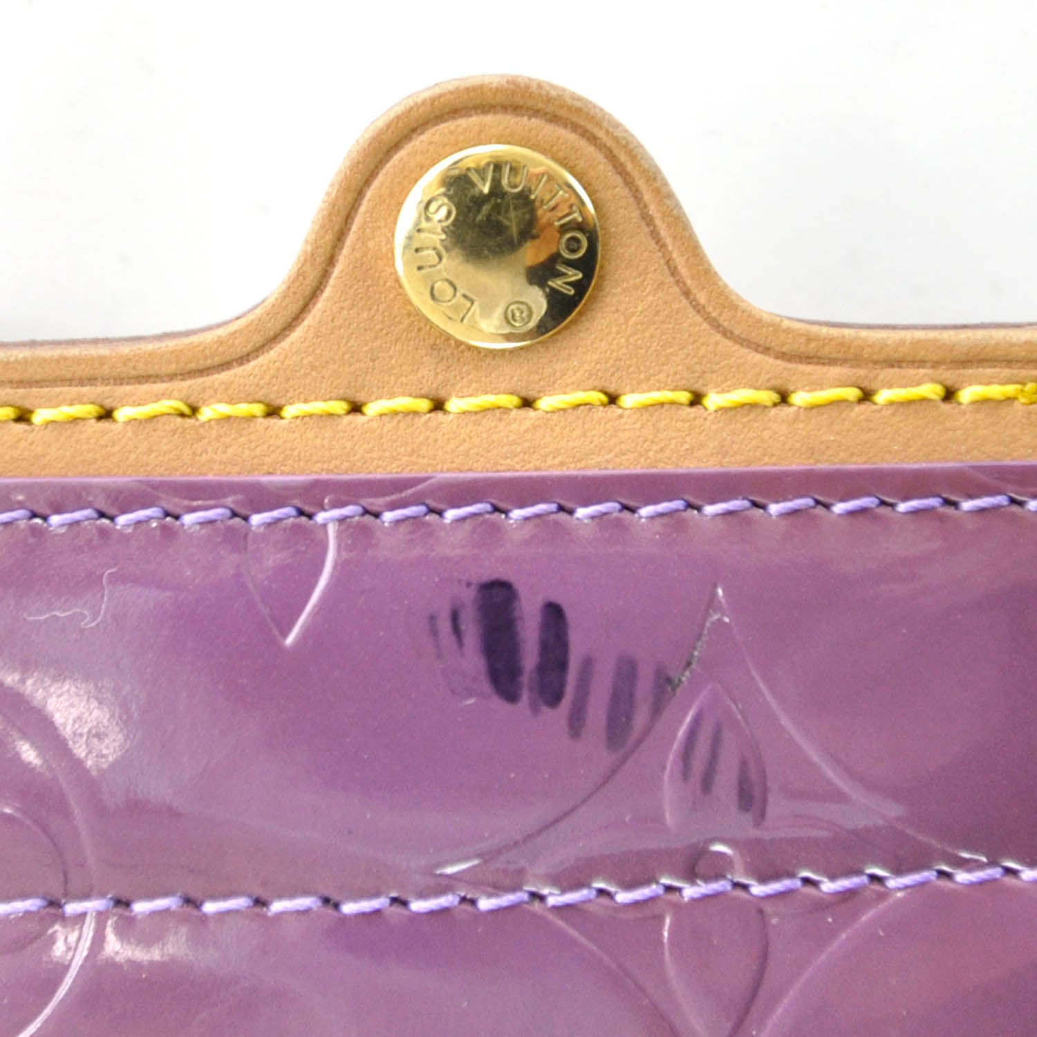 Louis Vuitton Vernis Stanton Purple 5 of 7